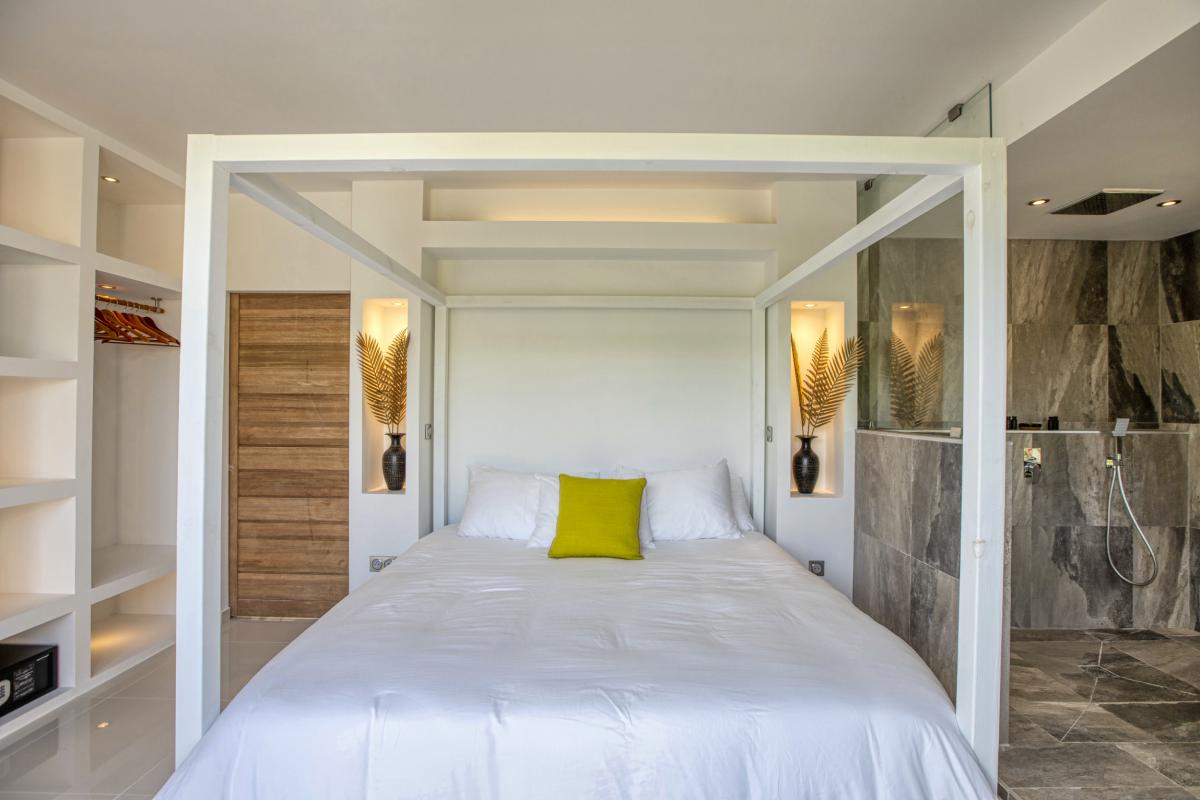 Location villa Saint Martin Terres Basses - Villa 2 chambres 4 personnes - piscine - jardin tropical - 2700m de la plage de Baie Rouge (32)